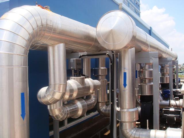 Thiết kế và Thi công Lắp đặt hệ thống làm lạnh chiller công nghiệp